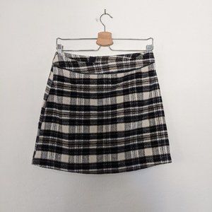 Abercrombie and Fitch Winter Skirt Thick Warm Mini Preppy Plaid